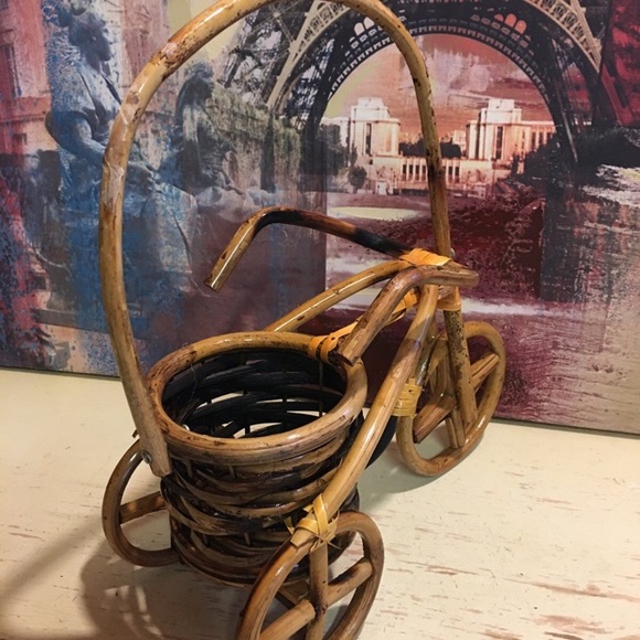 Vintage Ratan Bike W/Handle - Picture 12 of 12